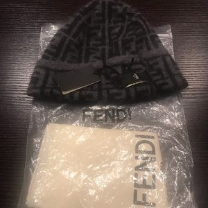 Fendi Cashmere Beanie never worn